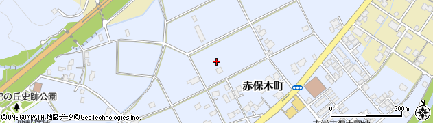 岐阜県高山市赤保木町周辺の地図