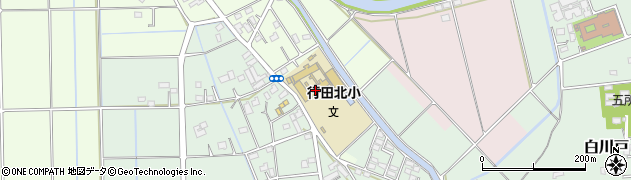 行田市立北小学校周辺の地図