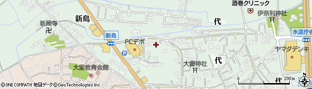 埼玉県熊谷市新島312周辺の地図