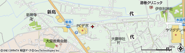埼玉県熊谷市新島280周辺の地図