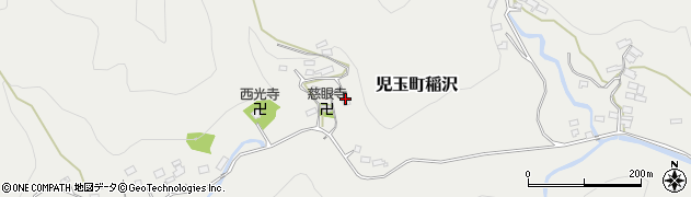埼玉県本庄市児玉町稲沢394周辺の地図