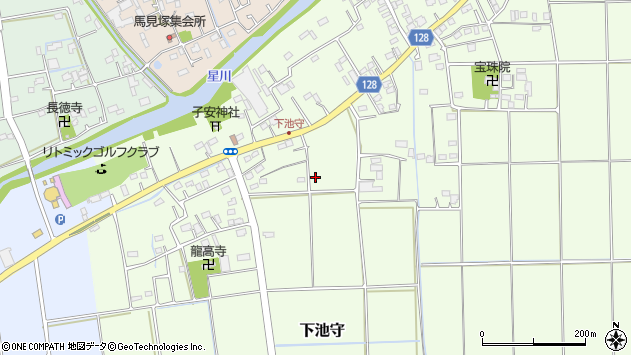 〒361-0067 埼玉県行田市下池守の地図