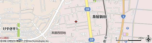 茨城県古河市茶屋新田425周辺の地図