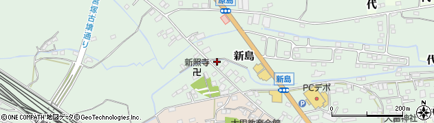 埼玉県熊谷市新島162周辺の地図
