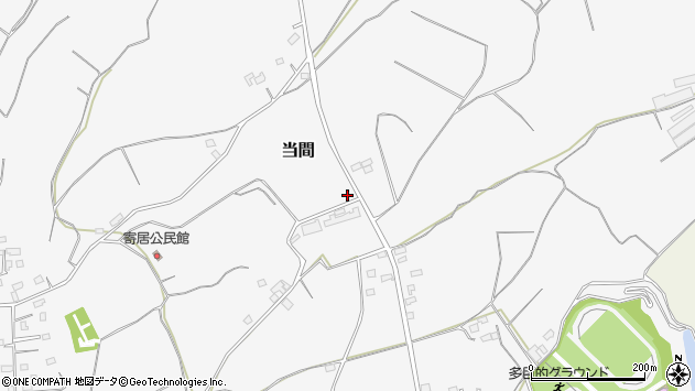〒311-1528 茨城県鉾田市当間の地図