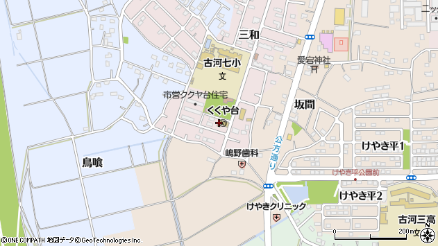 〒306-0042 茨城県古河市三和の地図
