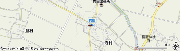 長野県松本市内田1489周辺の地図