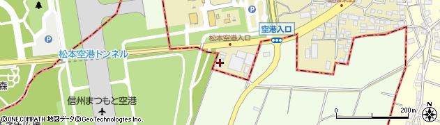 長野県松本市空港東8797周辺の地図