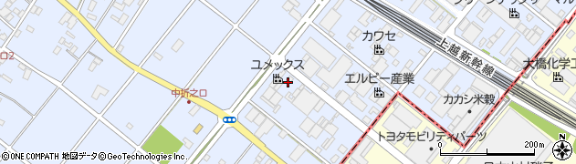 ウエキコーポレーション埼玉営業所周辺の地図