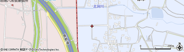 長野県松本市寿小赤（赤木）周辺の地図