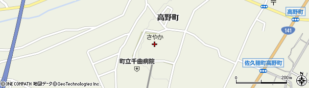 佐久穂町社会福祉協議会指定居宅介護支援事業所周辺の地図
