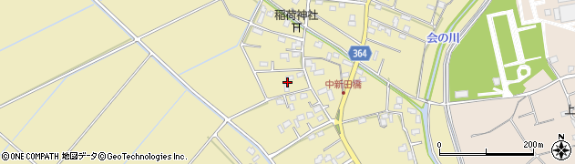 埼玉県羽生市上新郷周辺の地図