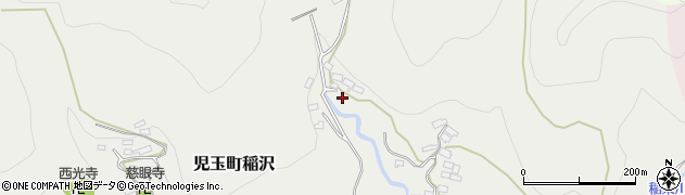 埼玉県本庄市児玉町稲沢194周辺の地図