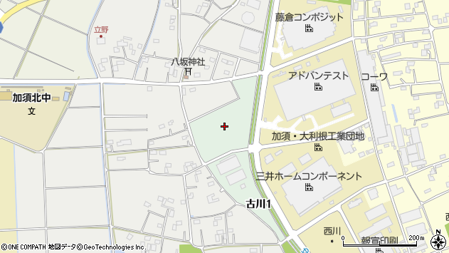 〒347-0004 埼玉県加須市古川の地図