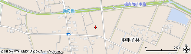 埼玉県羽生市中手子林周辺の地図