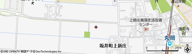 福井県坂井市坂井町上新庄周辺の地図