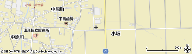 長野県東筑摩郡山形村1725周辺の地図