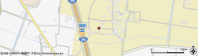 茨城県下妻市樋橋1130周辺の地図