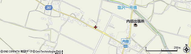長野県松本市内田1441周辺の地図