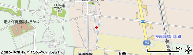 茨城県下妻市田下687周辺の地図