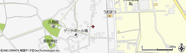 茨城県古河市山田446周辺の地図