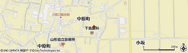 長野県山形村（東筑摩郡）小坂周辺の地図