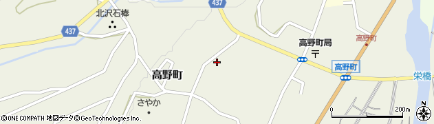 長野県佐久穂町（南佐久郡）高野町周辺の地図