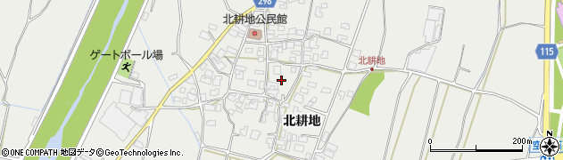 長野県松本市今井北耕地周辺の地図