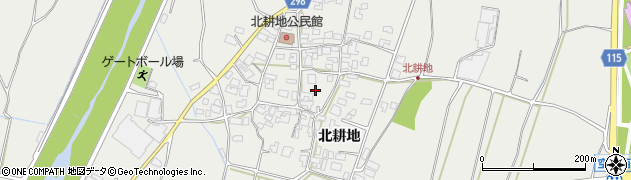 長野県松本市今井（北耕地）周辺の地図
