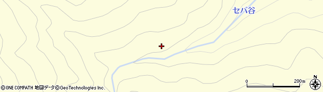 セバ谷沢周辺の地図