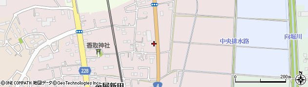 茨城県古河市茶屋新田135周辺の地図