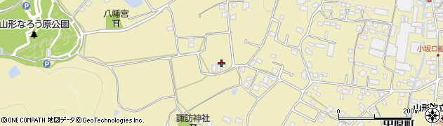 長野県山形村（東筑摩郡）下北沖周辺の地図