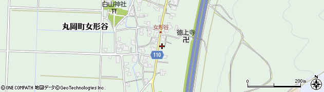 福井県坂井市丸岡町女形谷43周辺の地図