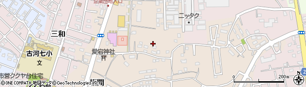 パソコントラブル救Ｑ車・古河市・坂間・けやき平・古河三高前受付センター周辺の地図