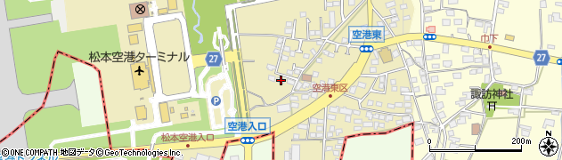 長野県松本市空港東8997周辺の地図