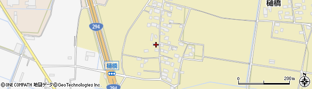 茨城県下妻市樋橋1116周辺の地図