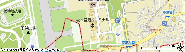 四季の味蔵松本空港店周辺の地図