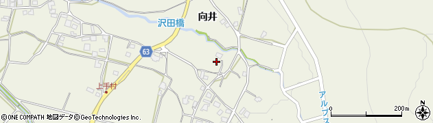 長野県松本市内田1743周辺の地図