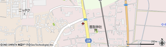 茨城県古河市茶屋新田402周辺の地図