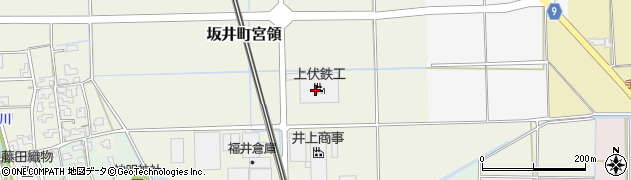 上伏鉄工株式会社周辺の地図