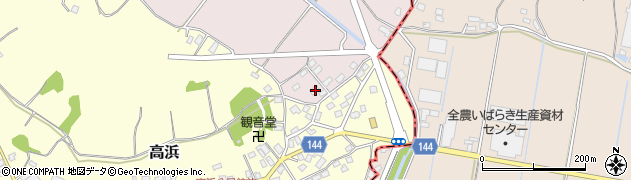 茨城県石岡市東田中7周辺の地図