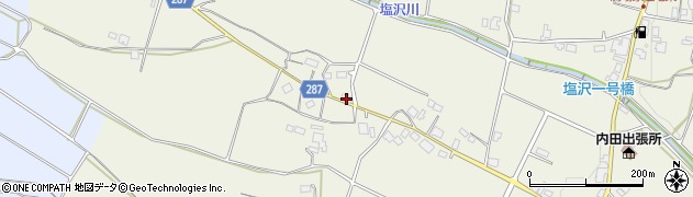 長野県松本市内田1398周辺の地図