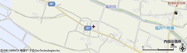 長野県松本市内田1392周辺の地図