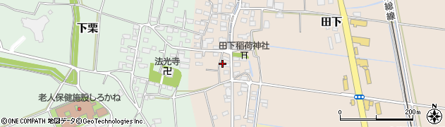 茨城県下妻市田下488周辺の地図