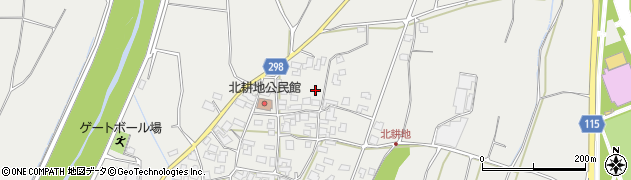 長野県松本市今井北耕地3558周辺の地図