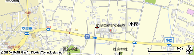 長野県松本市笹賀（東耕地）周辺の地図
