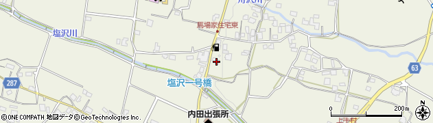 長野県松本市内田1184周辺の地図
