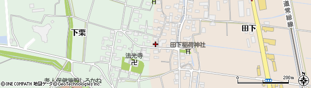 茨城県下妻市田下534周辺の地図