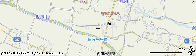 長野県松本市内田380周辺の地図
