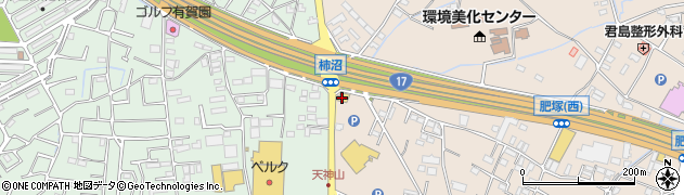 東京とんこつ とんとら 熊谷店周辺の地図